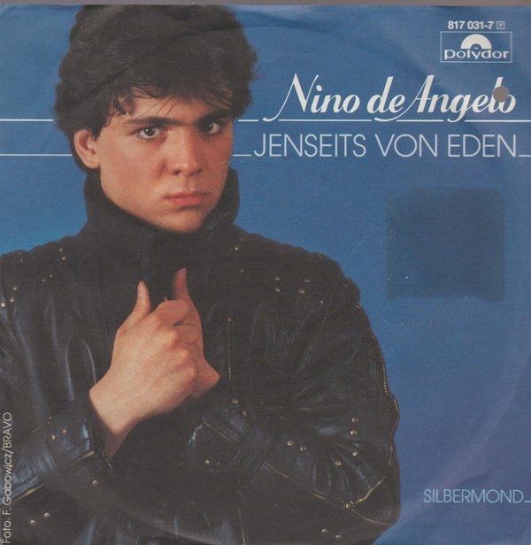 Nino De Angelo Jenseits von Eden * Silbermond 1983 Polydor 7" Single