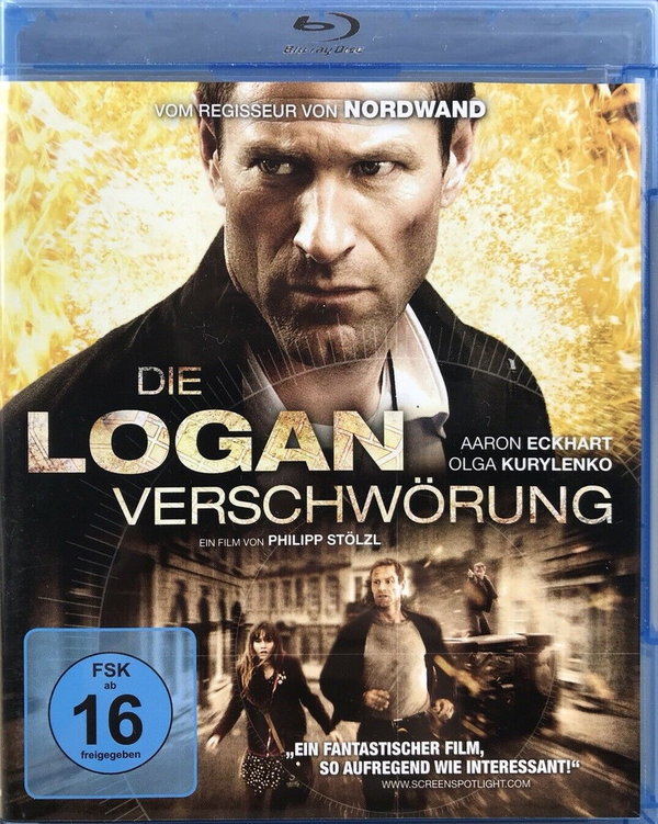 Die Logan Verschwörung 2013 Universum Blu-ray "Aaron Eckhard".