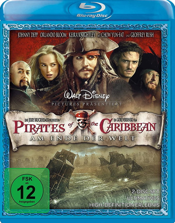 Pirates Of The Caribbean Am Ende der Welt 2011 Walt Disney 2 Blu-ray Discs