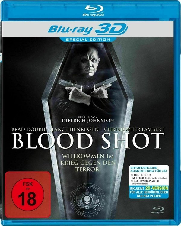 Blood Shot Wilkommen im Krieg gegen den Terror 3D Blu-ray FSK 18 (OVP)