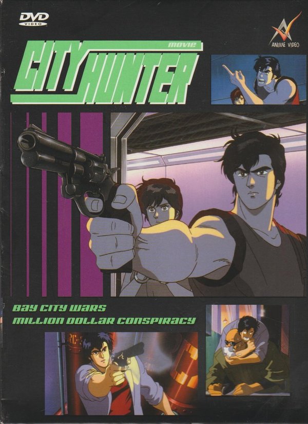City Hunter Bay City Wars & Million Dollar Conspiracy 2009 Anime DVD
