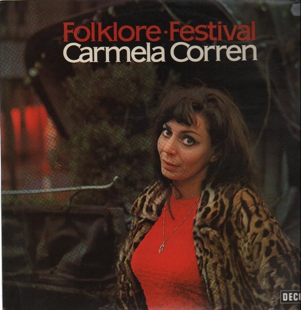 12" Carmela Corren Folklore Festival (Alles Gold dieser Welt) 70`s DECCA