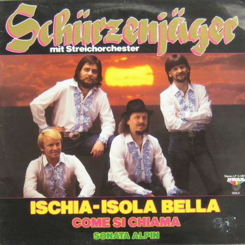 12" Schürzenjäger mit Streichorchester Ischia-Isola Bella (Logo Logo)