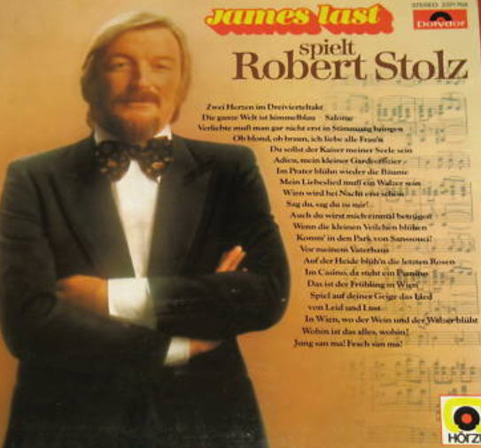 12" James Last spielt Robert Stolz (Sag Du, sag Du zu mir) 70`s Polydor 2371 768