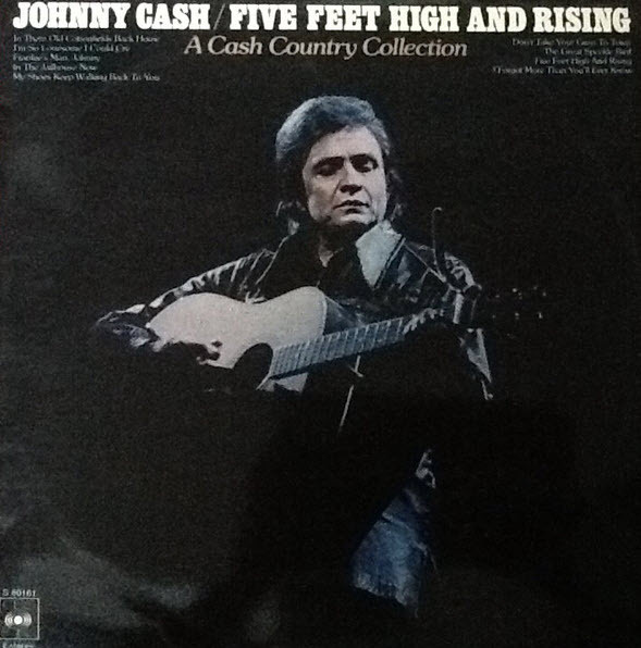 Johnny Cash Five Feet High And Rising A Cash Country Collection 12" CBS