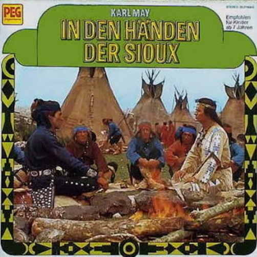 Karl May In den Händen der Sioux 12" LP BASF PEG (Abenteuerhörspiel)