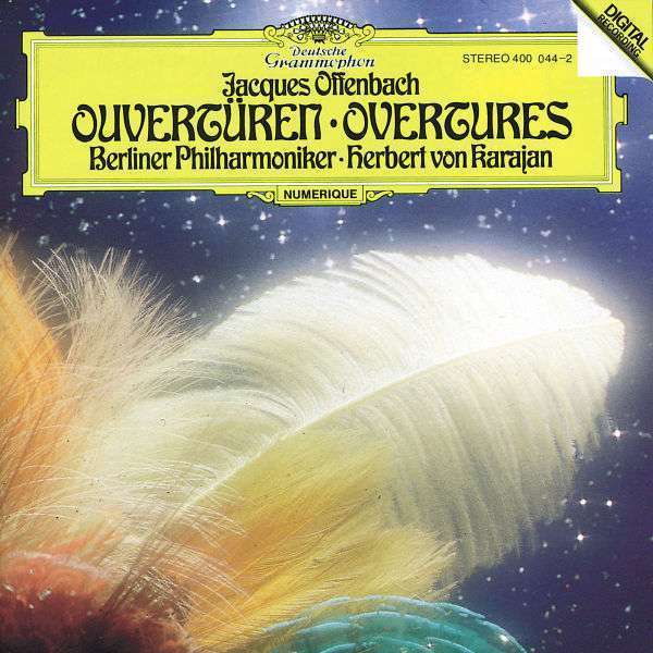 12" Jacques Offenbach Overtüren Berliner Philharmoniker Herbert von Karajan