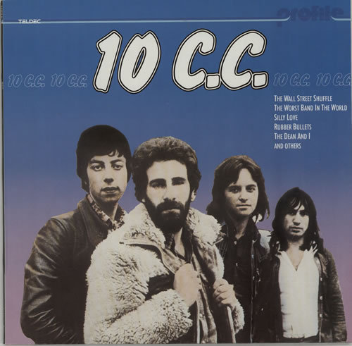 12" 10 C.C. Profile (The Wall Street Shuffle, Rubber Bullets, Silly Love) 70`s DECCA