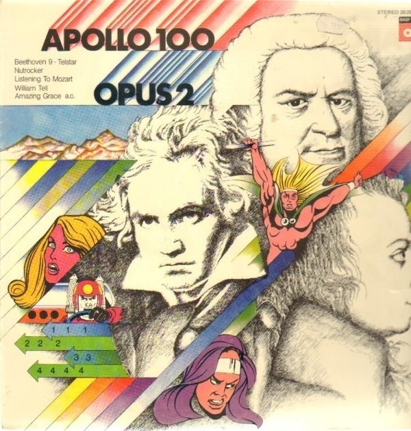 12" Apollo 100 Opus 2 (Telstar, Listening To Mozart, William Tell) 70`s BASF