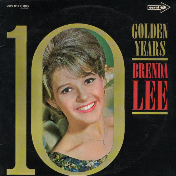 12" LP Brenda Lee 10 Golden Years (Jambalaya, All Alone Am I) MCA Coral
