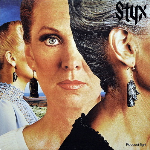 Styx Pieces Of Eight (Renegade, Blue Collar Man) 1978 CBS A&M 12" LP