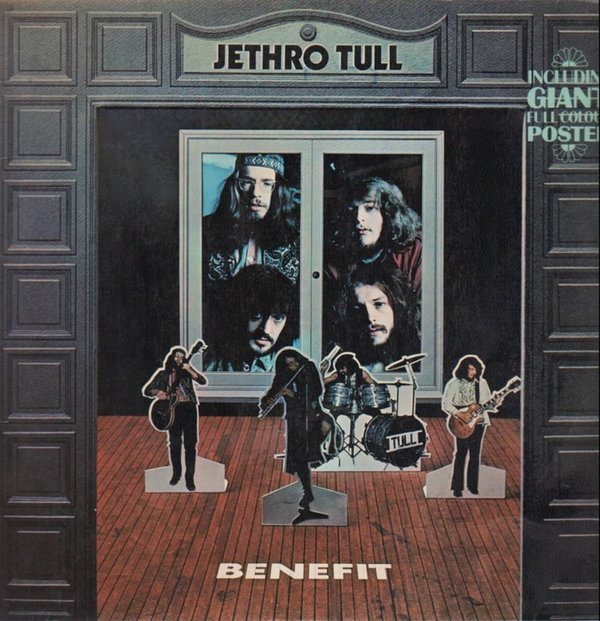 Jethro Tull Benefit (Nothing To Say) 1970 Pink Island Label 6339 009 LP 12"