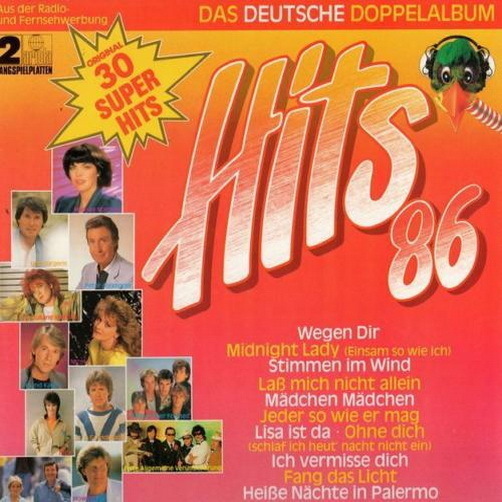 Hits 86 Das Deutsche Doppel Album 30 Super Hits 1986 Ariola Doppel 12" LP