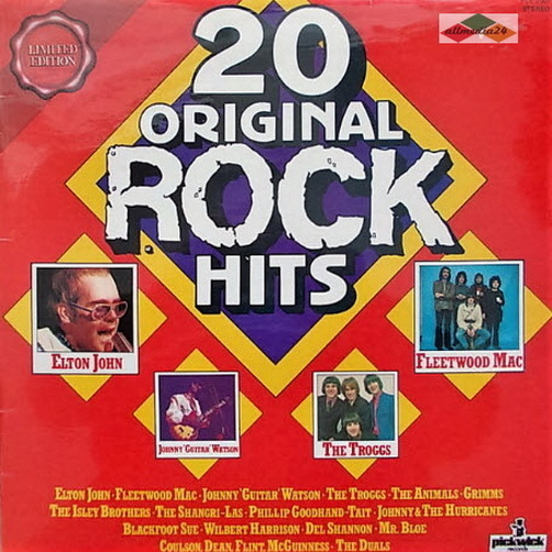 20 Original Rock Hits (Fleetwood Mac, Troggs) Various Artists 1976 DJM 12" LP