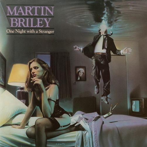 Martin Briley One Night With A Stranger (Salt In My Tears) 1983 Mercury 12" LP