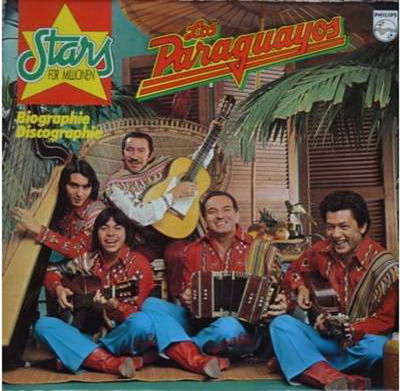 12" Los Paraguayos Stars für Millionen (Biographie) 70`s Philips