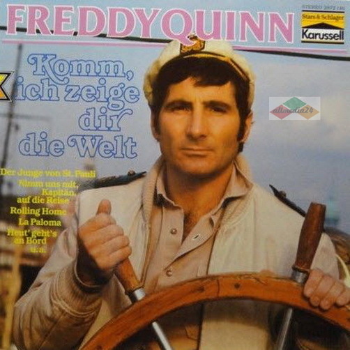 Freddy Quinn Komm, ich zeige Dir die Welt (Rolling Home) 1978 12" LP (NM)