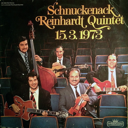 12" Schnuckenack Reinhardt Quintet 15.3.1973 (Avalon, Zigano, Hot Lips) Intercord