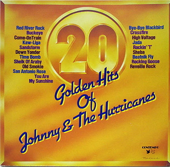 12" 20 Golden Hits Of Johnny & The Hurricanes (Crossfire, Red River Rock)
