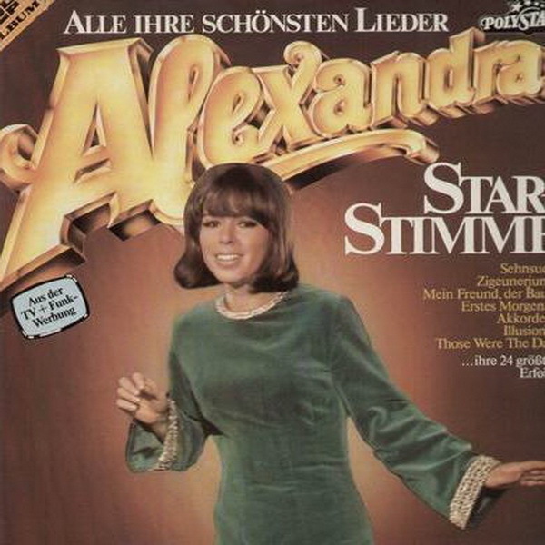 12" DLP Alexandra Star + Stimme Alle Ihre schönsten Lieder 70`s Philips