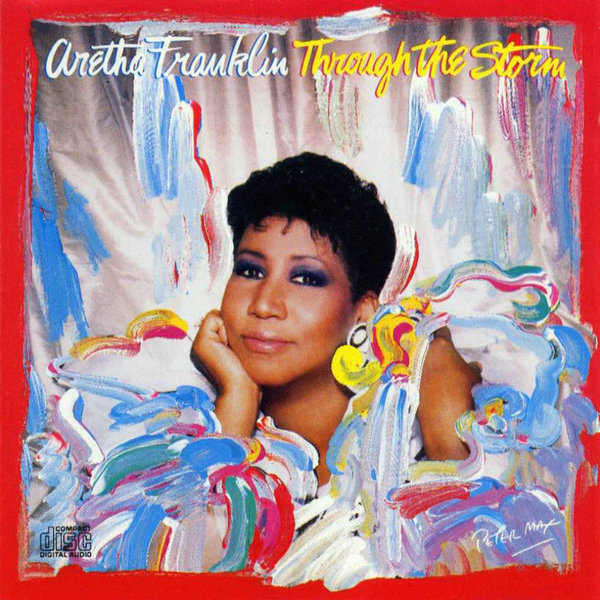 12" Aretha Franklin Through The Storm (Gimme Your Love) feat. James Brown 80`s