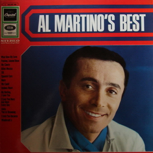 12" Al Martino Al Martino`s Best (What Now My Love, Till) 60`s EMI Capitol