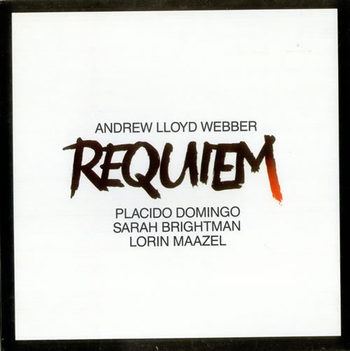 12" Andrew Lloyd Webber Requiem (Sarah Brightman, Lorin Maazel) 80`s EMI