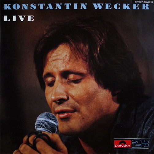 Konstantin Wecker Live (Ich liebe diese Hure) 1979 Polydor DLP (Near Mint)