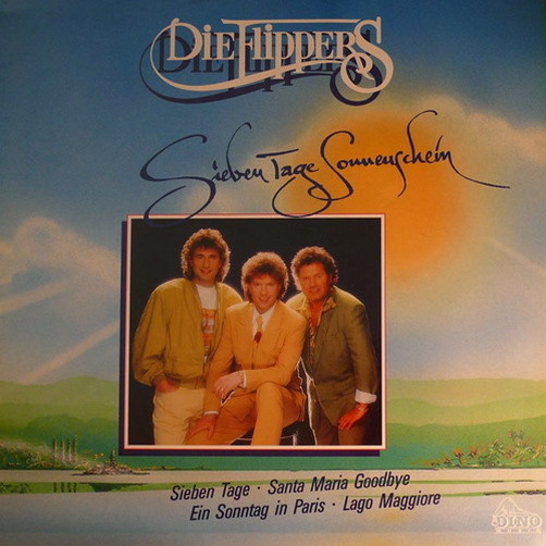 12" LP Flippers Sieben Tage Sonnenschein (Santa Maria Goodbye) 90`s DINO
