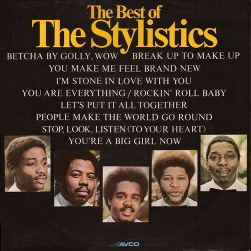 12" Stylistics The Best Of (Let`s Put It All Together) 70`s Ariola AVCO