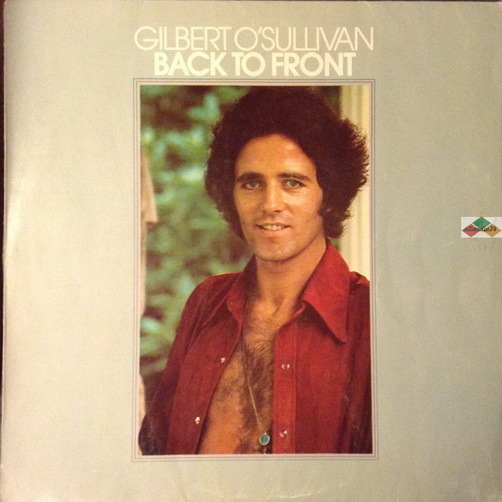Gilbert O`Sullivan Back To Front (Alone Again) 1972 MAM 12" LP