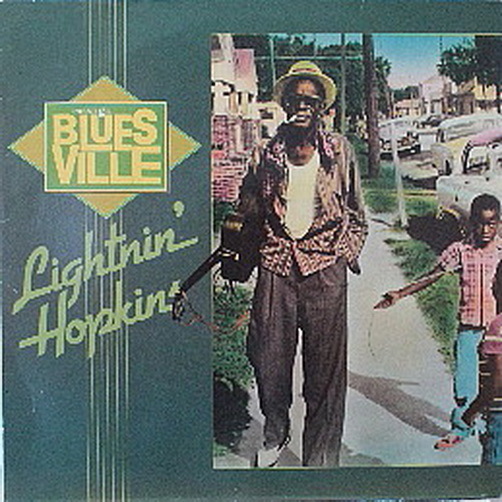 12" Lightnin`Hopkin`Blues Ville (Black Gal, Coffee Blues) Prestige Metronome