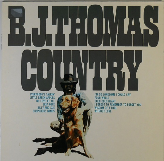 12" B.J. Thomas Country (Little Green Apples, Skip Rope) 70`s Intercord