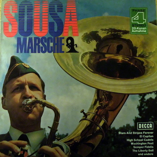 12" Band Of The Grenadier Guards Sousa Märsche 60`s DECCA Phase 4 SLK
