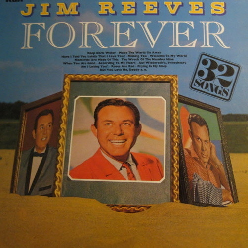 12" DLP Jim Reeves Forever 32 Songs (Guilty, Penny Candy, Gypsy Feet) 70`s RCA