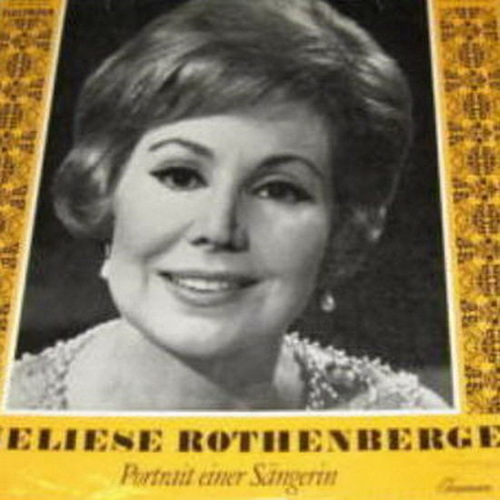 12" Anneliese Rothenberger Portrait einer Sängerin Electrola 6304