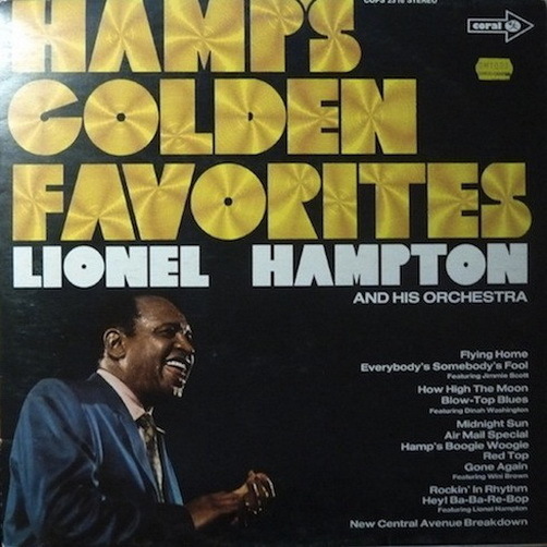 12" Lionel Hampton Hamp`s Golden Favorites 70`s MCA Coral (Near Mint)