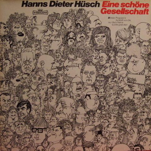 12" Hanns Dieter Hüsch Eine schöne Gesellschaft (Deutsches Sanktus) 70`s