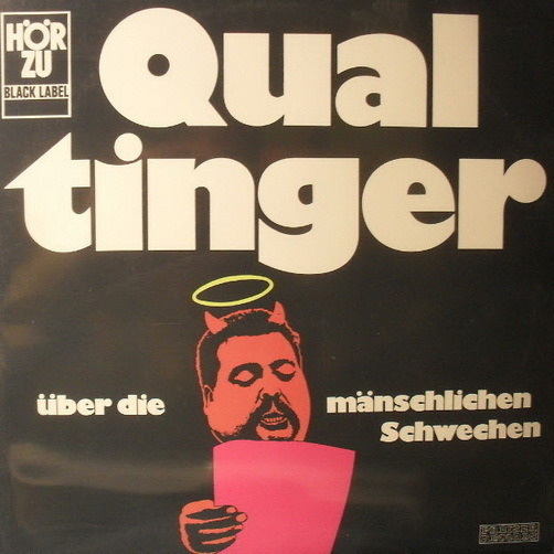 12" Qualtinger Über die mänschlichen Schwechen 60`s EMI Black label SHZP 900