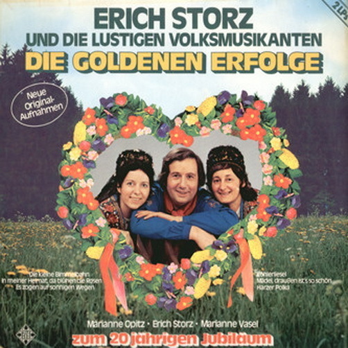 Erich Storz und die lustigen Volksmusikanten Die goldenen Erfolge 12" DLP