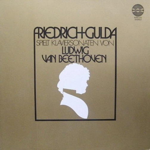 12" DLP Friedrich Gulda spielt Klaviersonaten von Ludwig van Beethoven II