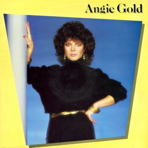 12" Angie Gold Same (Lucky In Love, No Alibi, Red Light) 80`s CBS KRL