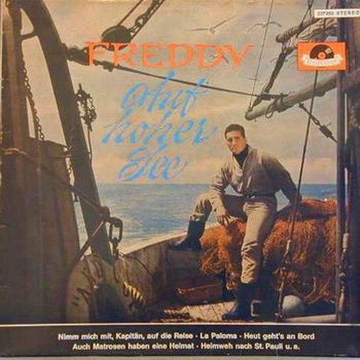 12" Freddy Auf hoher See (La Paloma, Heimweh nach St. Pauli) 60`s Polydor