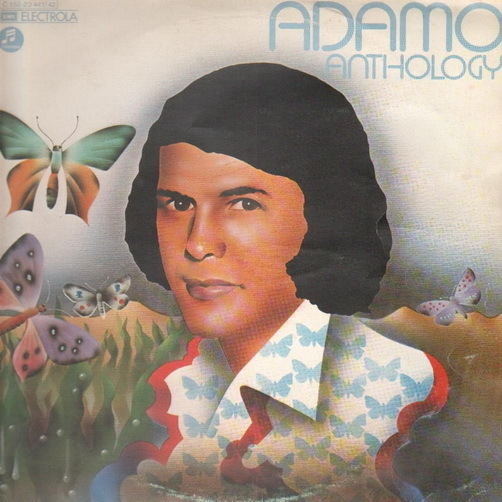 12" DLP Adamo Anthology (Dolce Paola, Die schönen Damen) 70`s EMI Columbia