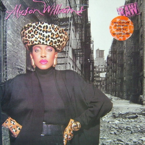 Alyson Williams RAW (I Need Your Lovin`) 1989 CBS Def Jam 12" LP