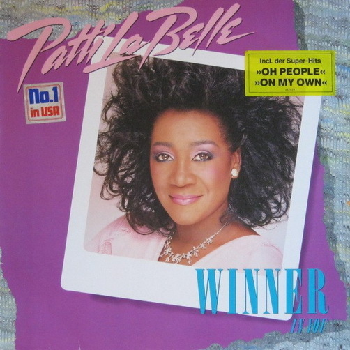 Patti La Belle Winner In You (Oh People, On My Own) 1986 Warner MCA 12" LP