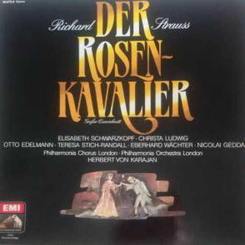 Richard Strauss Der Rosenkavalier Querschnitt EMI 12" LP (Near Mint)