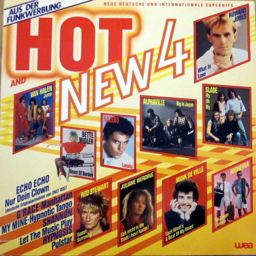 Hot And New 4 Various Artist (Slade, Alphaville, Mink DeVille) 12" WEA