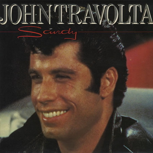 John Travolta Sandy (Slow Dancing, Greased Lightnin`) 1978 MM 12" mit Poster