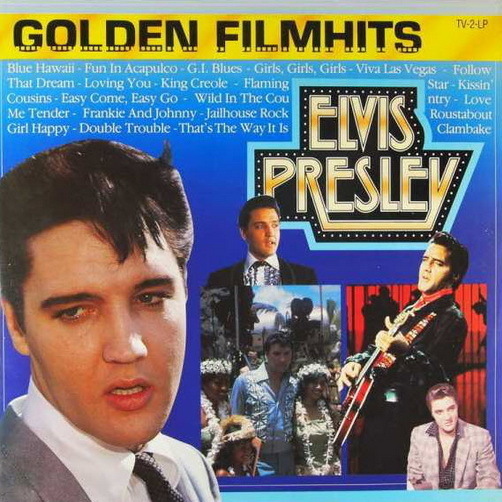 Elvis Presley Golden Filmhits (G.I. Blues, Blue Hawaii) 1983 Doppel LP 12"